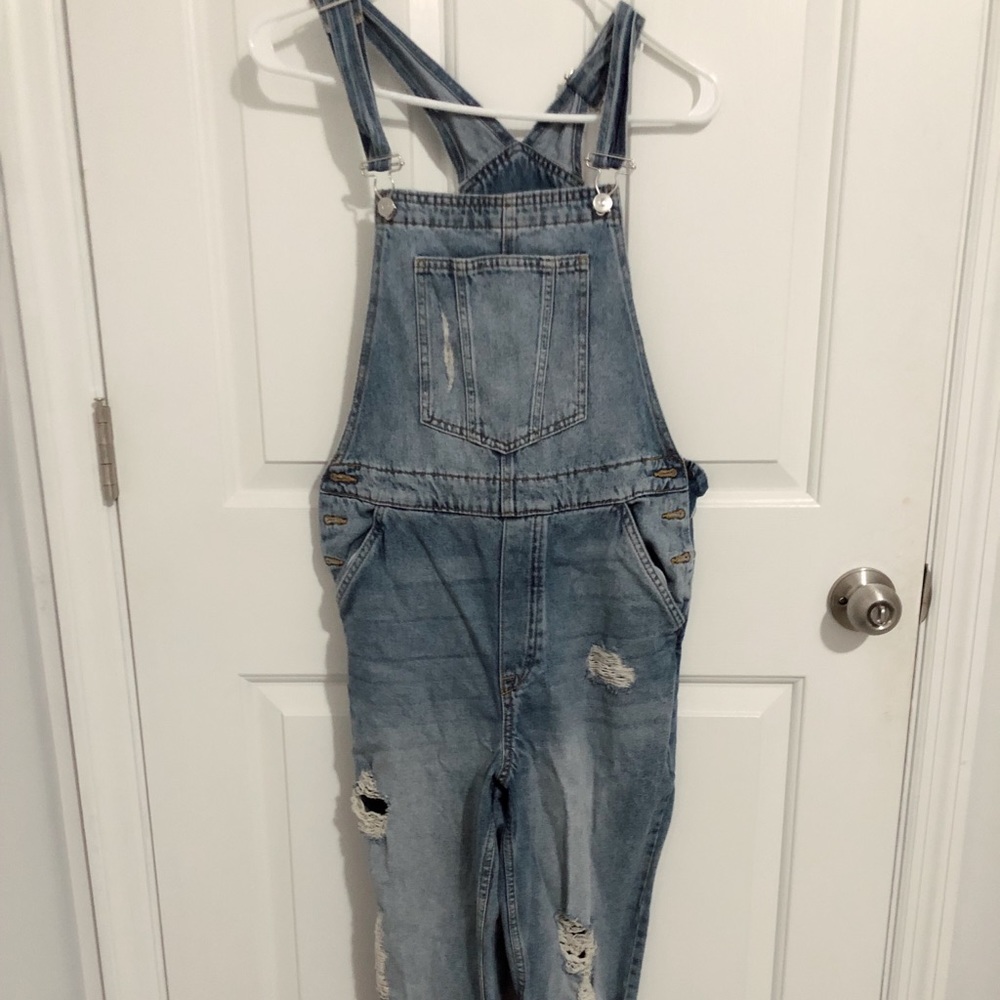 H&M DENIM OVERALLS